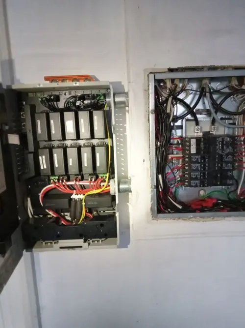 Electrical panel upgrade completed for Commercial Electrician Services in Belleville